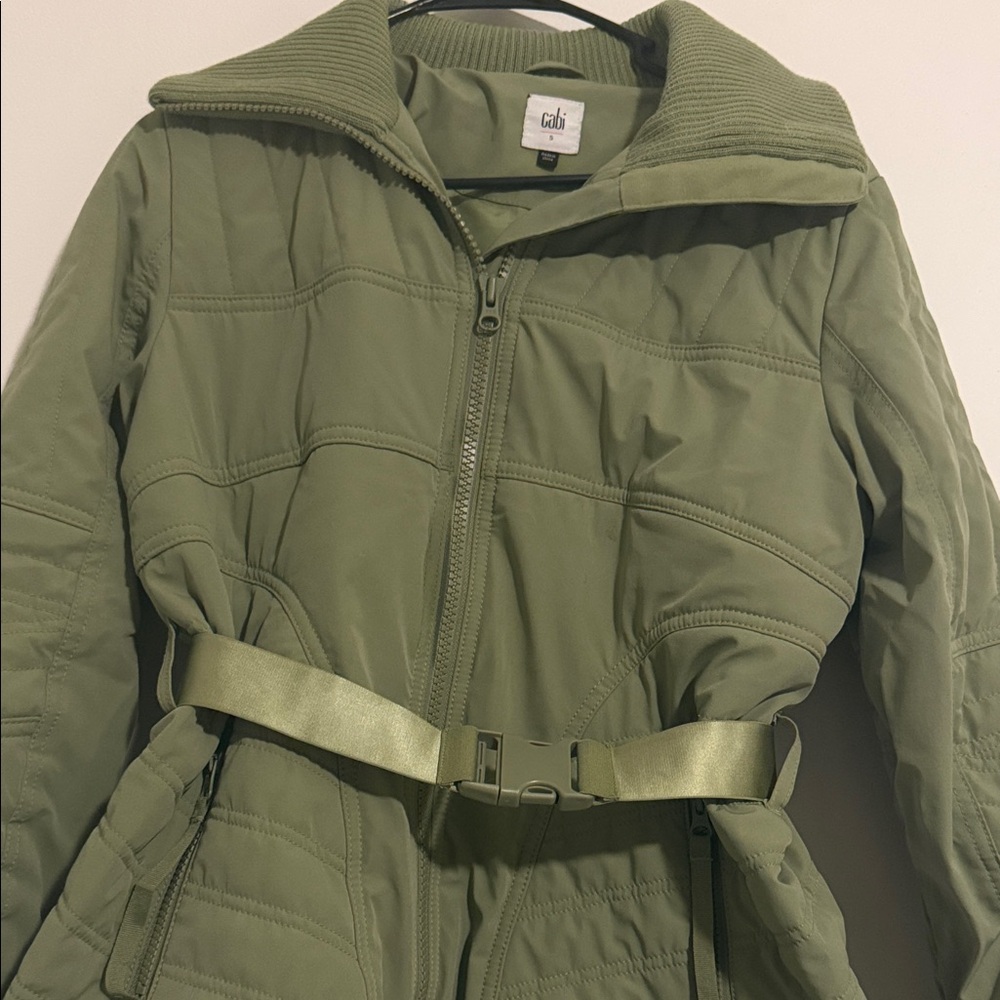 CAbi Women's Olive Puffer Jacket